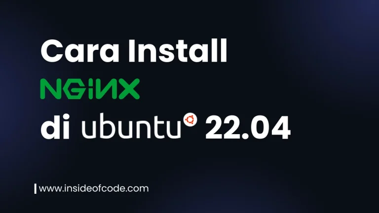 Cara Install Nginx 22.04